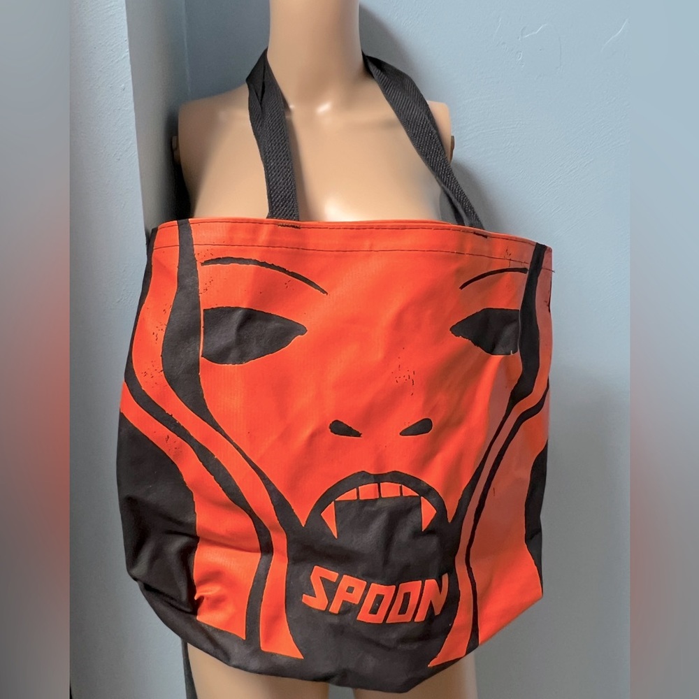 RARE Spoon Lucifer On The Sofa Tote Bag Concert  Britt Daniel - Picture 3 of 4